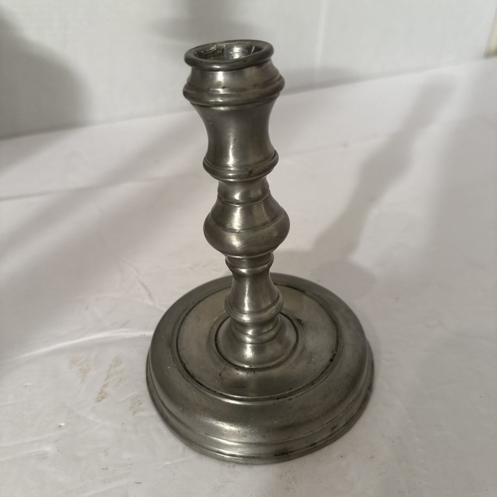Vintage Towle Newburyport Pewter Candlestick Holder Colonial 5.75"